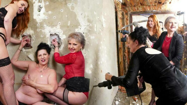 [GroupMams] - Hardcore Granny Gangbang - Bianca M - Lucca F - Anna K