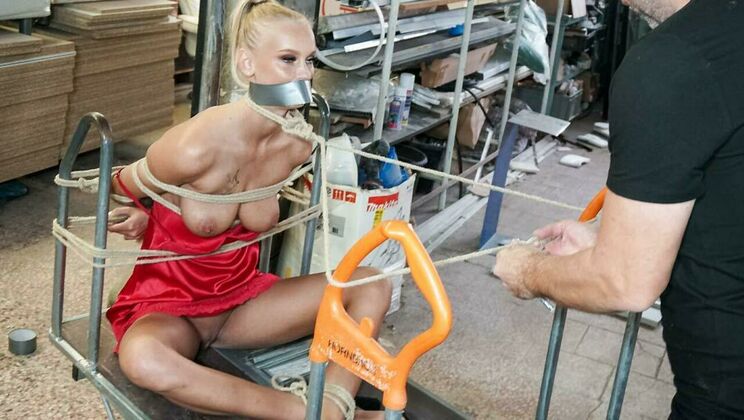 [Submissed] - Uncomfortable in High Heels and Bondage - ARIELA DONOVAN