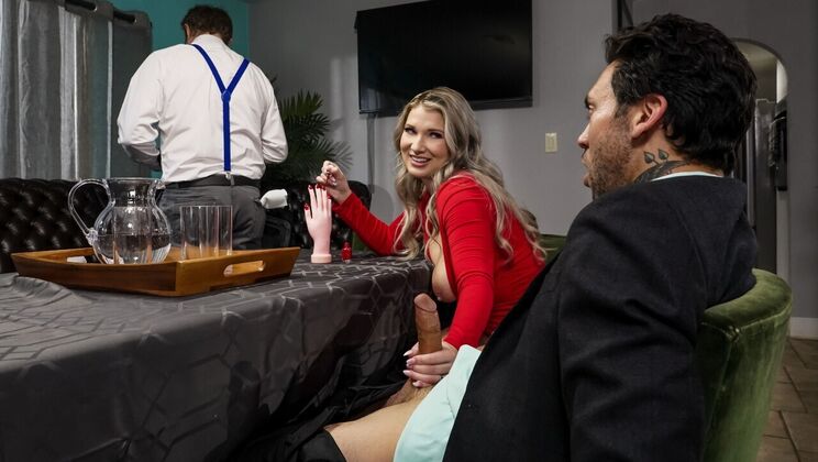 [Brazzers] - Pussy Licking and Tit Fucking in Bathroom - Emily Right - Small Hands