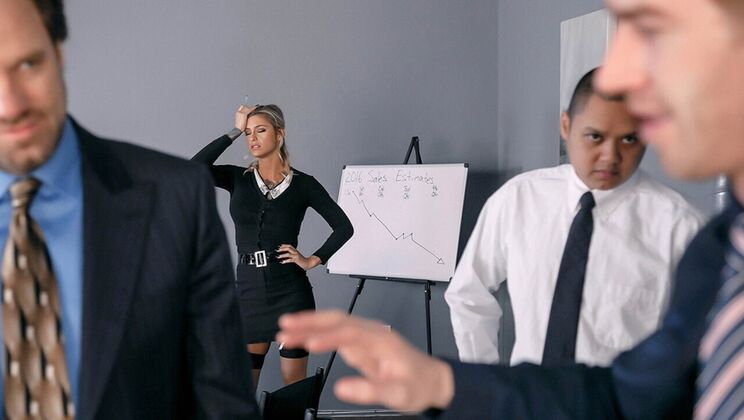 Danny D and Kleio Valentien in Sexy Office Encounter