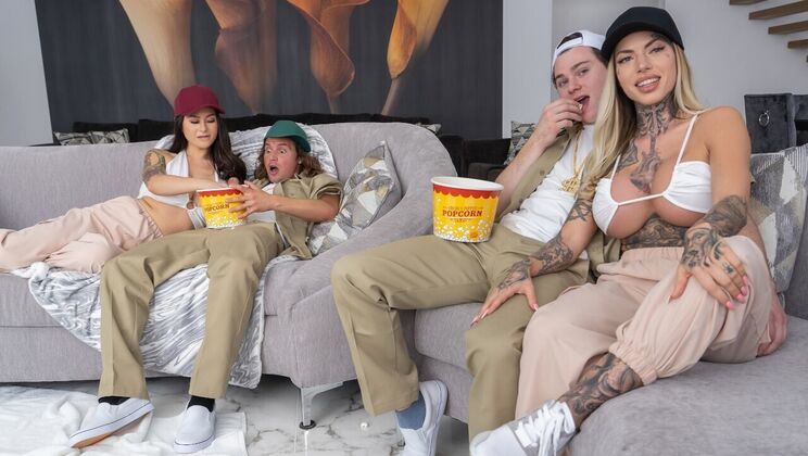 [Brazzers] - Twinz Get Wild For The Win - Jay Romero - Jasmine Wilde - Anthony Pierce - Chantal Danielle