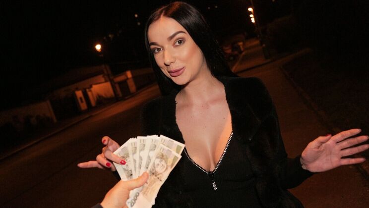 [PublicAgent] - Black Lingerie and Big Cock Sex - Erik Everhard - Lady Gang