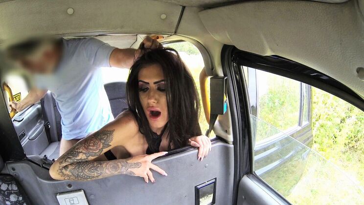 Brunette's Anal Sex Adventure Ends in Creampie