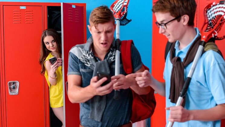 [TeensLoveHugeCocks] - School Girl Uniform and Sexy Fucking - Oliver Flynn - Megan Marx