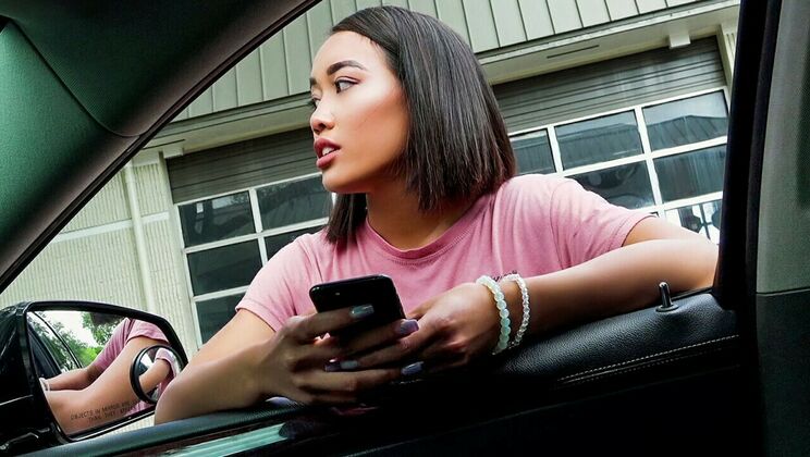 [StrandedTeens] - Asian Babe Aria Skye Gets Horny for Tony's Big Cock - Tony Rubino - Aria Skye