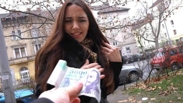 [PublicPickups] - Russian Carry Cherry Panty Flash - Carry Cherry