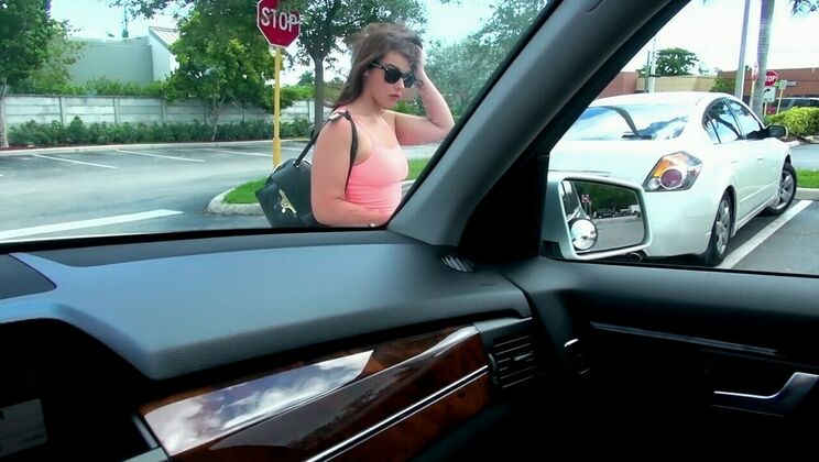 [PublicPickups] - Brunette Callie's Amateur Sex - Bruno Dickens - Callie Haze