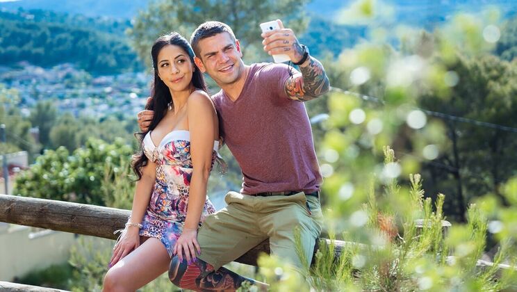 Cowgirl Action with Latina Beauty