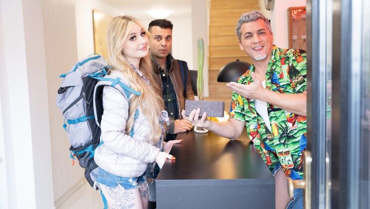 [FakeHostel] - Blonde Bombshells in a Lust Competition