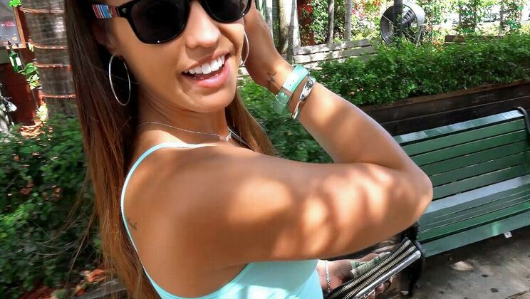 [PublicPickups] - Sexy Amateur Blonde Gives a Handjob