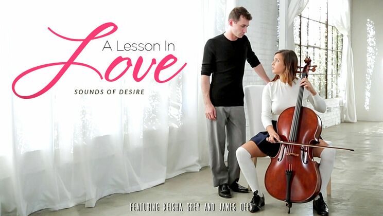 [EroticaX] - Love Lesson with Busty Teen and James Deen - Keisha Grey - James Deen