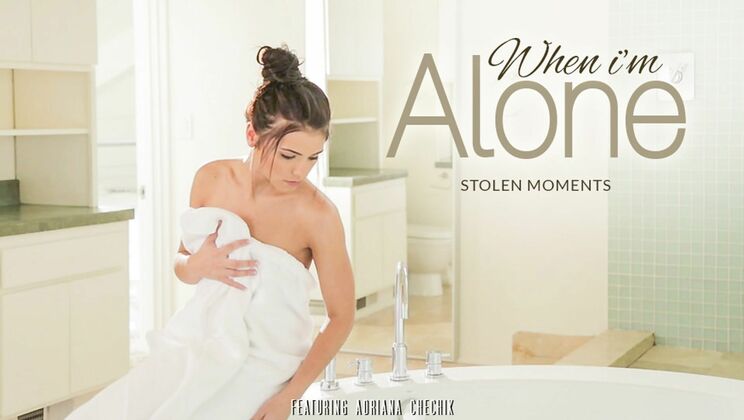 Petite Adriana Chechik Shower Solo - Fingering Fun