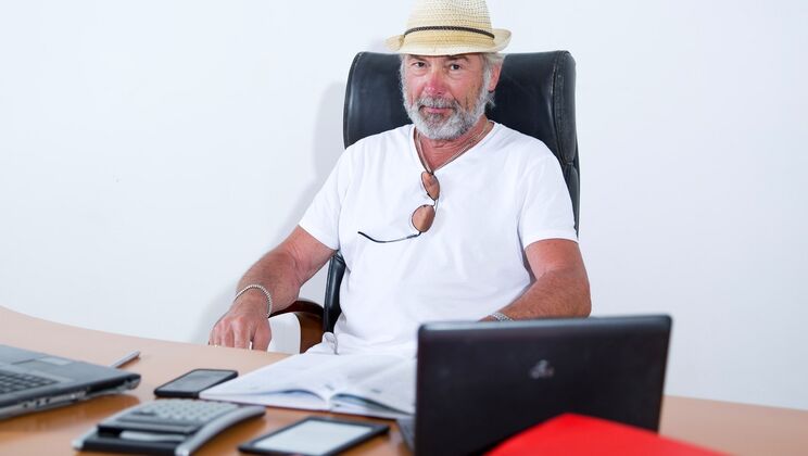 [Oldje] - Young Blonde Gets Facial in Sexy Loan - Monique Woods - Nico