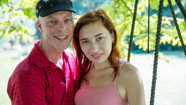 [Oldje] - Blowjob and 69 with Redhead Teen