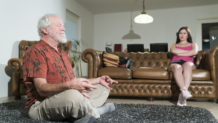 [Oldje] - Teen's Close Up Fucking with Old - Cassie Right - Bruno