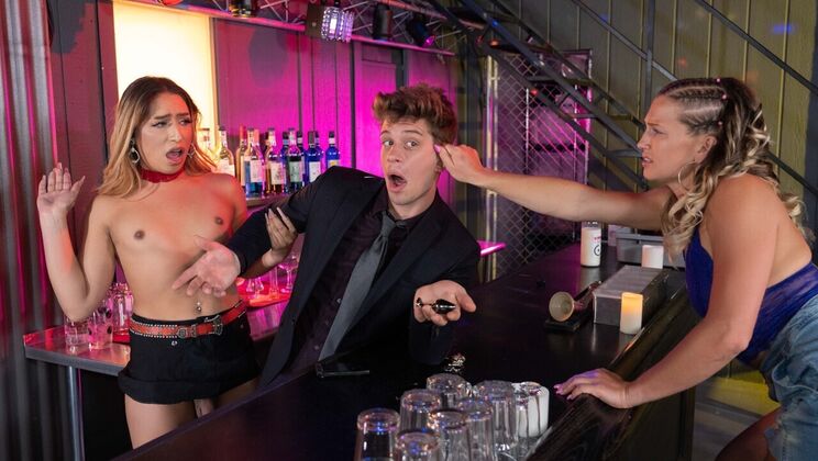 [TransAngels] - Barmaid Latina Fetish - Michael DelRay - Paradise