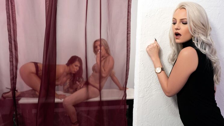 [TransAngels] - Blonde Bombshells Kayleigh and Tori Take Turns - Kayleigh Coxx - Tori Avano