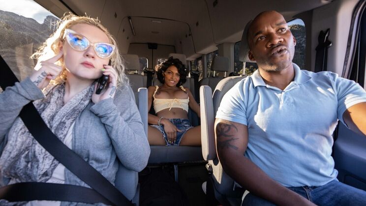 [TransAngels] - Horny Hitchhiker Gets Facial Cumshot - Lola Morena - Smash Thompson