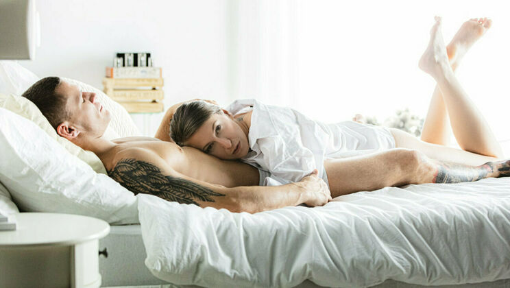 [SexArt] - Tattooed Brunette Emylia Argan's Doggystyle Fucking - Emylia Argan - Maxmilian Dior