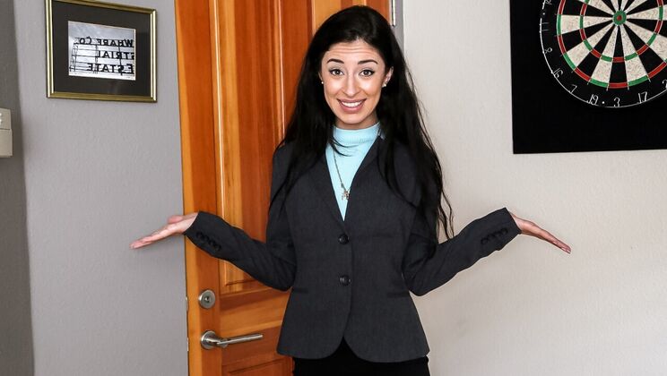 Brunette Cameron Canela in Cowgirl