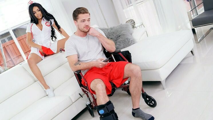 [IKnowThatGirl] - Sexy Nurse Blowjob in Hospital - Aaliyah Hadid - Kyle Mason