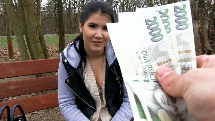 [PublicPickups] - College Amateur Lady Dee's First Time in Adult Video - Lady Dee