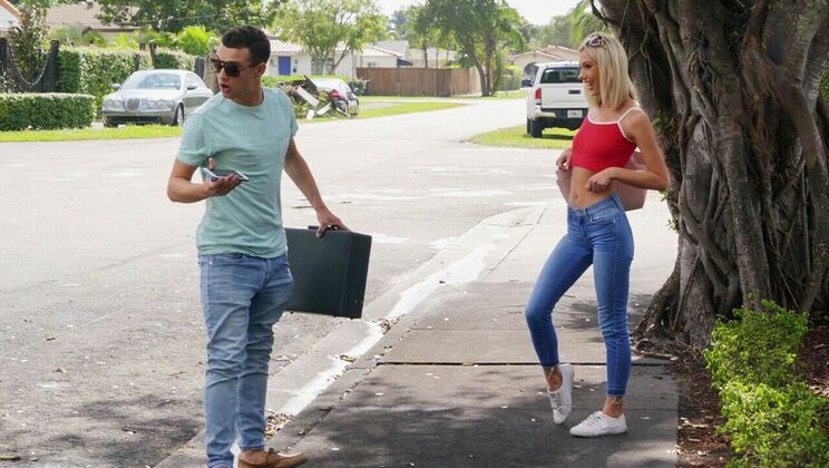 [PublicPickups] - Young Blonde Sky Pierce with Glasses Gets Fucked