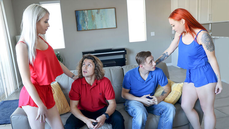 [MomSwap] - No Condom, No Mercy: Wild Home Action - Jay Romero - Katie Monroe - Cole Church - Nova Sky