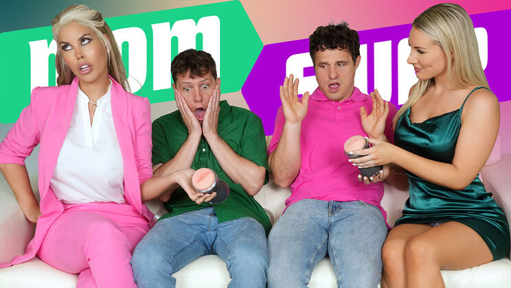 [MomSwap] - A Cumshot Dream - Bridgette B - Rion King - Bunny Madison - Robby Apples