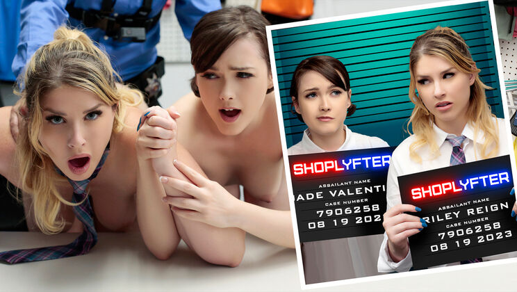 [Shoplyfter] - Hardy, Reign, and Valentine's Naughty Caper - Calvin Hardy - Riley Reign - Jade Valentine