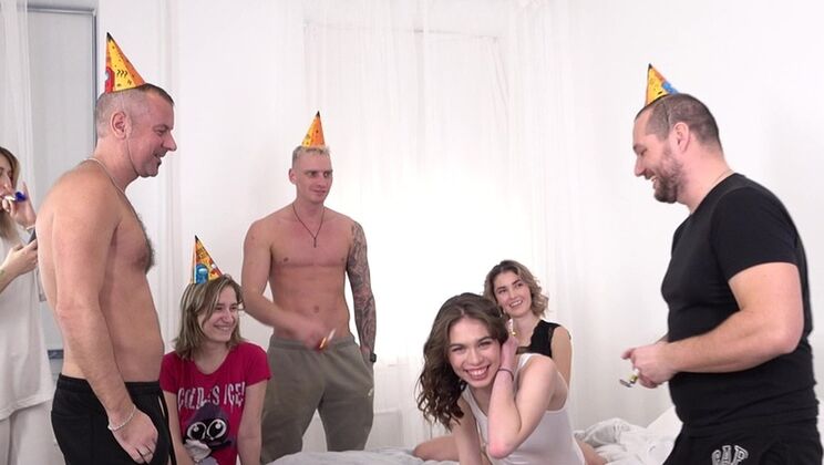 [VKStudio] - Sweet Angel and Bella Tornado in Hardcore Anal Orgy