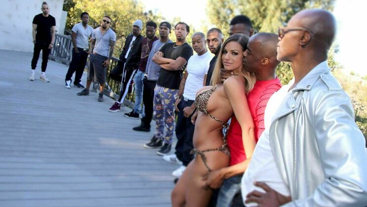 [InterracialBlowbang] - Shaved Brunette Brooklyn Chase Facial Fun - Brooklyn Chase - Ricky Johnson - Eddie Jaye - Donny Sins - Sean Michaels - Jax Slayher - Slim Poke - Jack Blaque - John Long - Dirk Huge - Chris Cock - Derek Davis - Jordan Striker