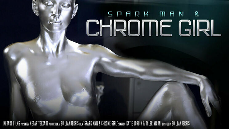 [SexArt] - Chrome Girl Gives Blowjob to Spark Man - Tyler Nixon - Katie Jordin