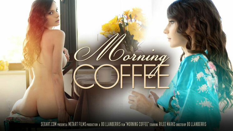 [SexArt] - Masturbation, Nipples, and Coffee - Rilee Marks