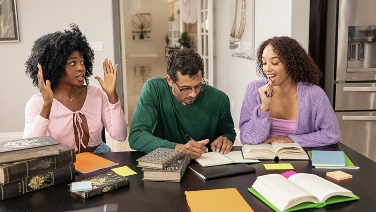 [SneakySex] - College Cuties Enjoy Cheating with Big Cocks