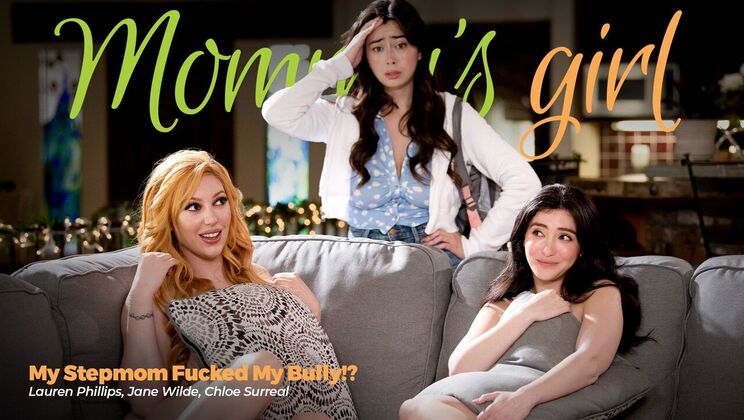 [Girlsway] - Old and Young Lesbian Threesome – Stepmom, Bully, Teen