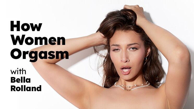 [AdultTimePilots] - Brunette Masturbates and Cums - Bella Rolland - Bella Rolland