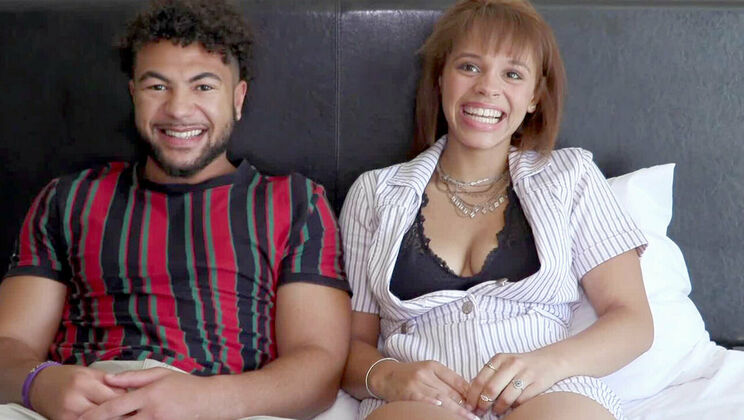 [HotGuysFuck] - Interview with Black Beauty Emma Rose and Cayden Stuart - Emma Rose - Cayden Stuart