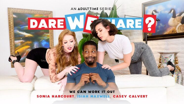 [RedHeadCollection] - Lesbian Fun with Doggystyle and Face Sitting - Casey Calvert - Isiah Maxwell - Sonia Harcourt