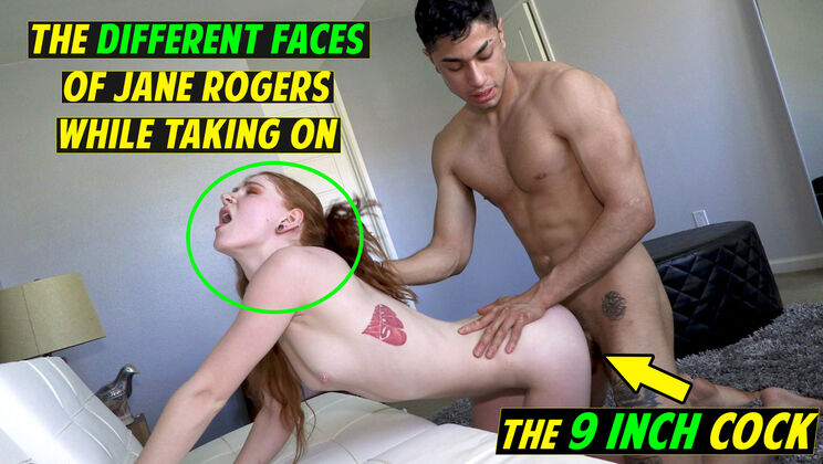 [HotGuysFuck] - Big Dick Victor Loves Tight Pussy of Petite Redhead - Jane Rogers - Victor Frank
