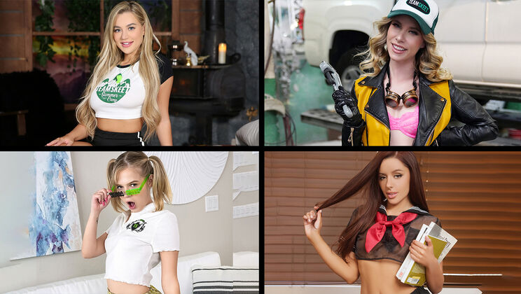 [TeamSkeetSelects] - Our Sensational Supermodels Play Hard - Anya Olsen - Khloe Kapri - Whitney Wright - Vanna Bardot - Blake Blossom - Coco Lovelock - Octavia Red - Chanel Camryn - Willow Ryder