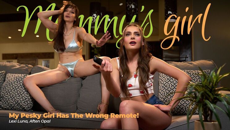 [Girlsway] - Lesbian Sex Toys and Wrong Remote Surprise