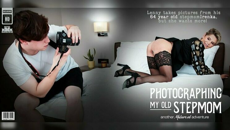 [Mature.nl] - Stepmom Irenka’s Wet Pussy Drives Young Step Son Crazy - Irenka - Lenny Yankee