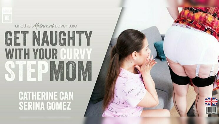 [Mature.nl] - Catherine Can and Serina Gomez - Big Natural Tits and Beautiful Ass