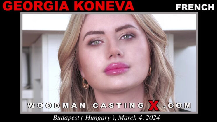 [WoodmanCasting] - Koneva's Ass Licking and Spanking - Georgia Koneva