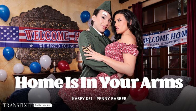 [Transfixed] - Interracial Love with Penny and Kasey - Penny Barber - Kasey Kei