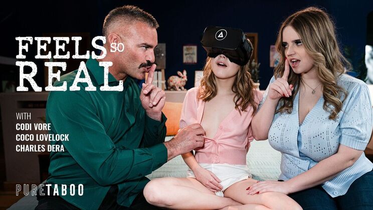 [PureTaboo] - Real Stepfamily Fun - Charles Dera - Codi Vore - Coco Lovelock
