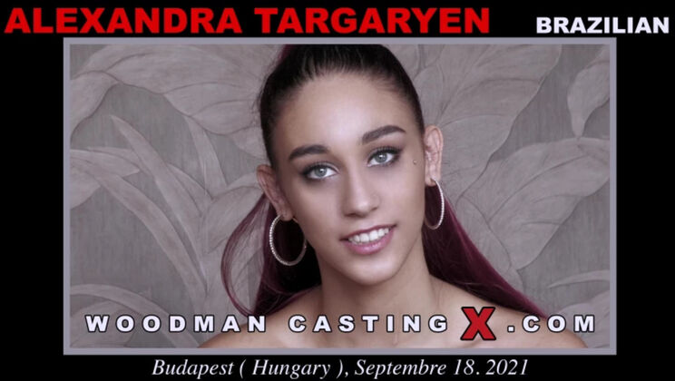 [WoodmanCasting] - Beautiful Brunette Alexandra Targaryen
