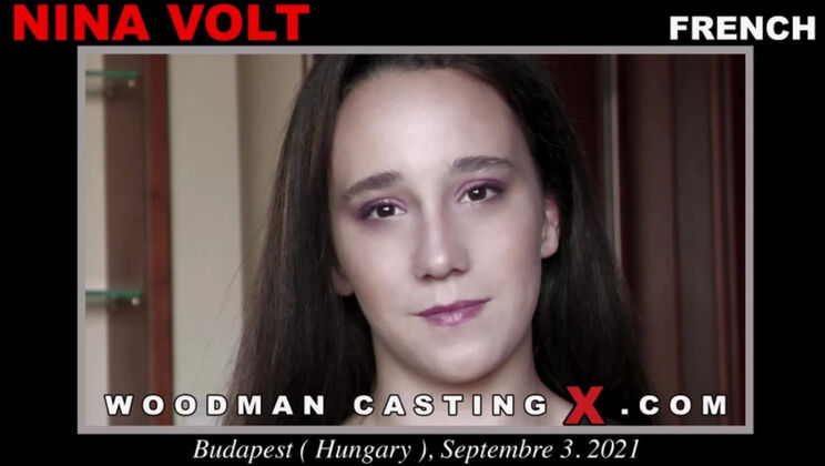 [WoodmanCasting] - Nina Volt Enjoys Threesome Fun