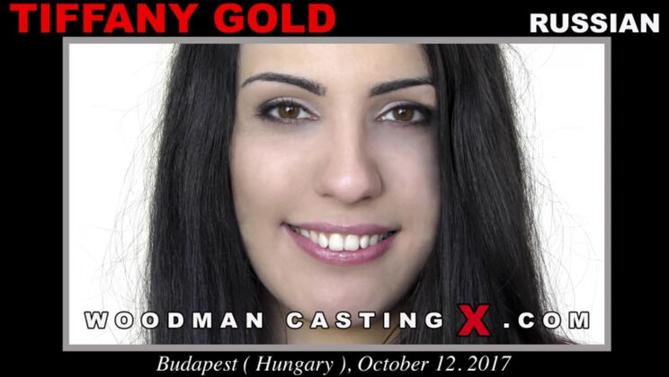 [WoodmanCasting] - Tiffany Gold's Striptease and Spanking - Tiffany Gold